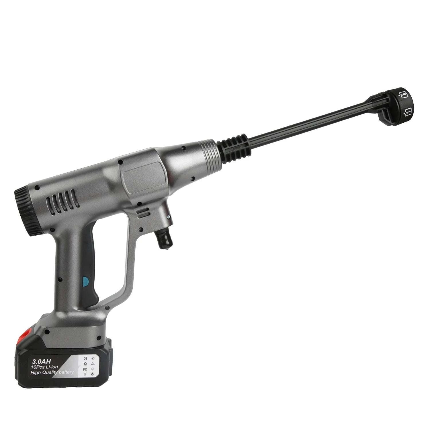 Cordless 200Bar High Pressure Washer with 6-in-1 Nozzle-1 pc battery / EU / france|Electric