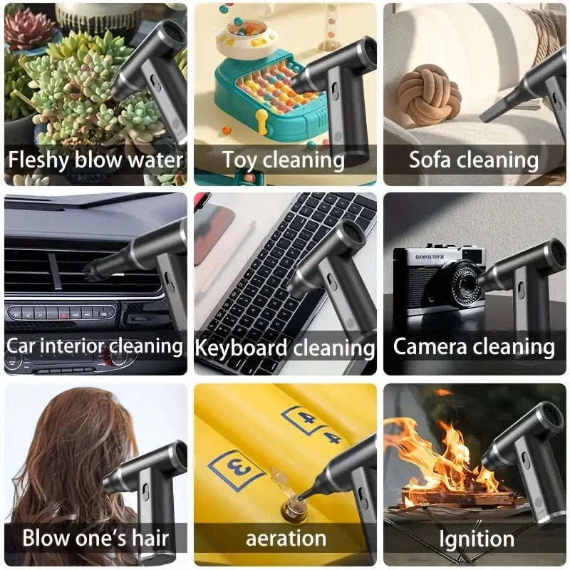 Cordless Compressed Air Duster for Keyboard & Electronics Cleaning-J01 / United States