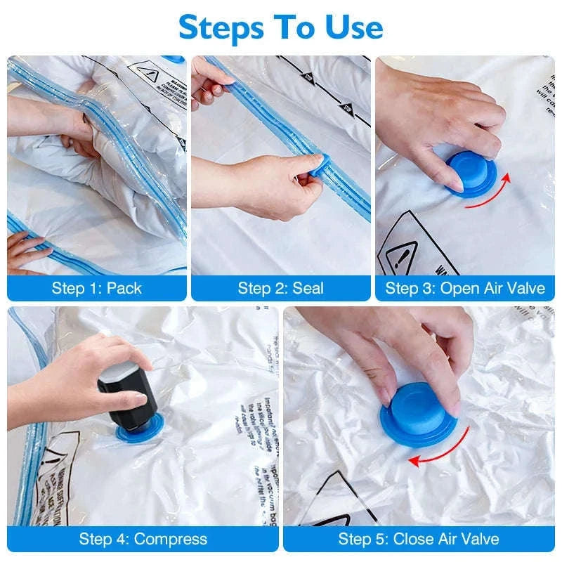 Cordless Electric Vacuum Pump for Travel Storage Bags-only 18 bags combo