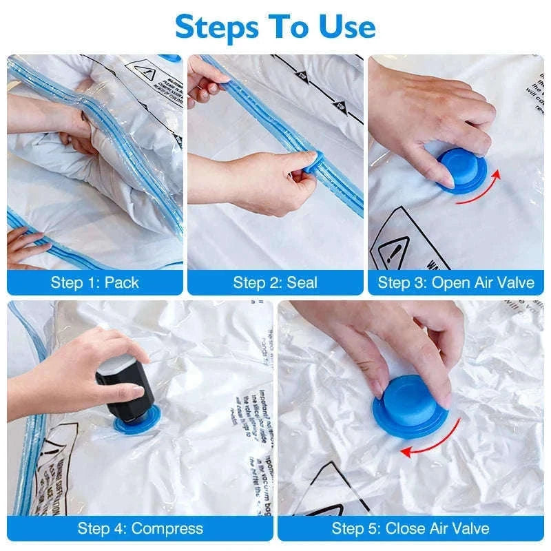 Cordless Electric Vacuum Pump for Travel Storage Bags-only 18 bags combo