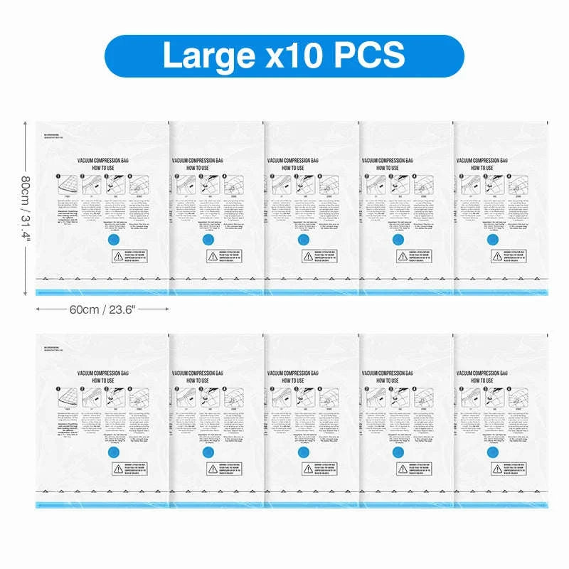 Cordless Electric Vacuum Pump for Travel Storage-only 18 bags combo