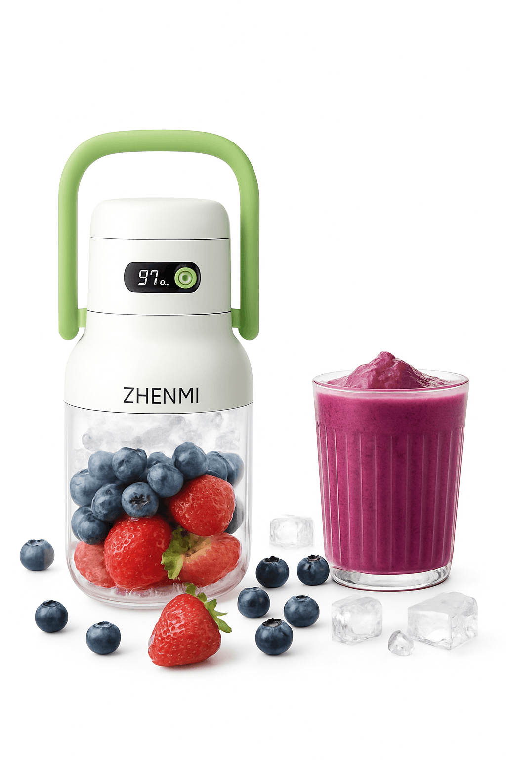 Cordless Portable Blender for Shakes and Smoothies-pink / 7.4V / United States