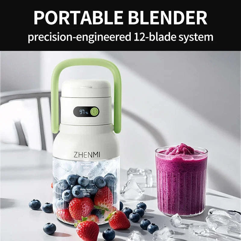Cordless Portable Blender for Shakes and Smoothies-pink / 7.4V / United States