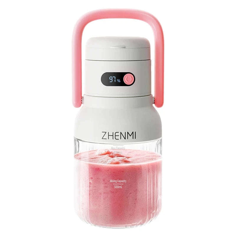 Cordless Portable Blender for Shakes and Smoothies-pink / 7.4V / United States