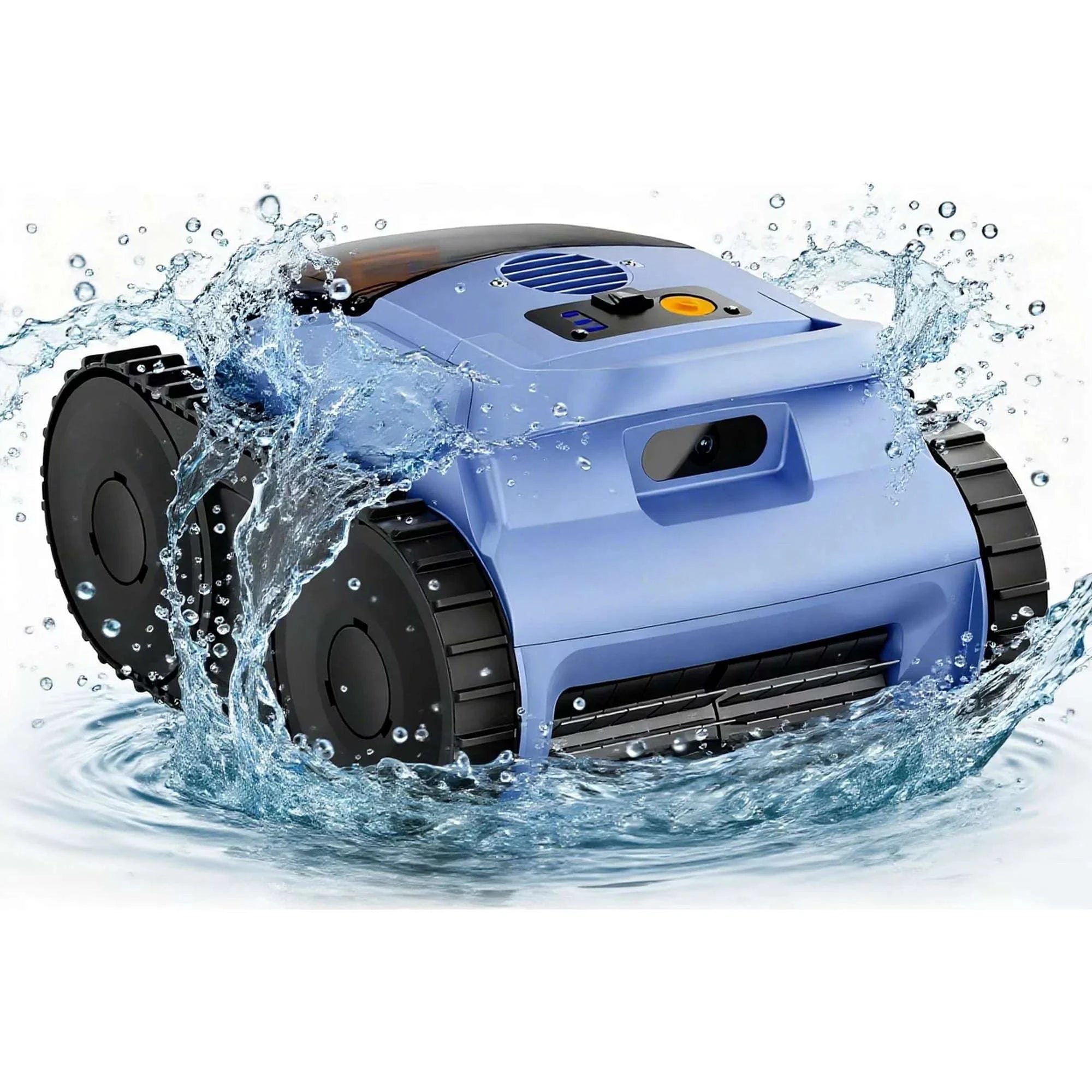 Cordless Robotic Pool Vacuum 150 Min Runtime 2000 sq.ft Coverage-Royal Blue / GERMANY