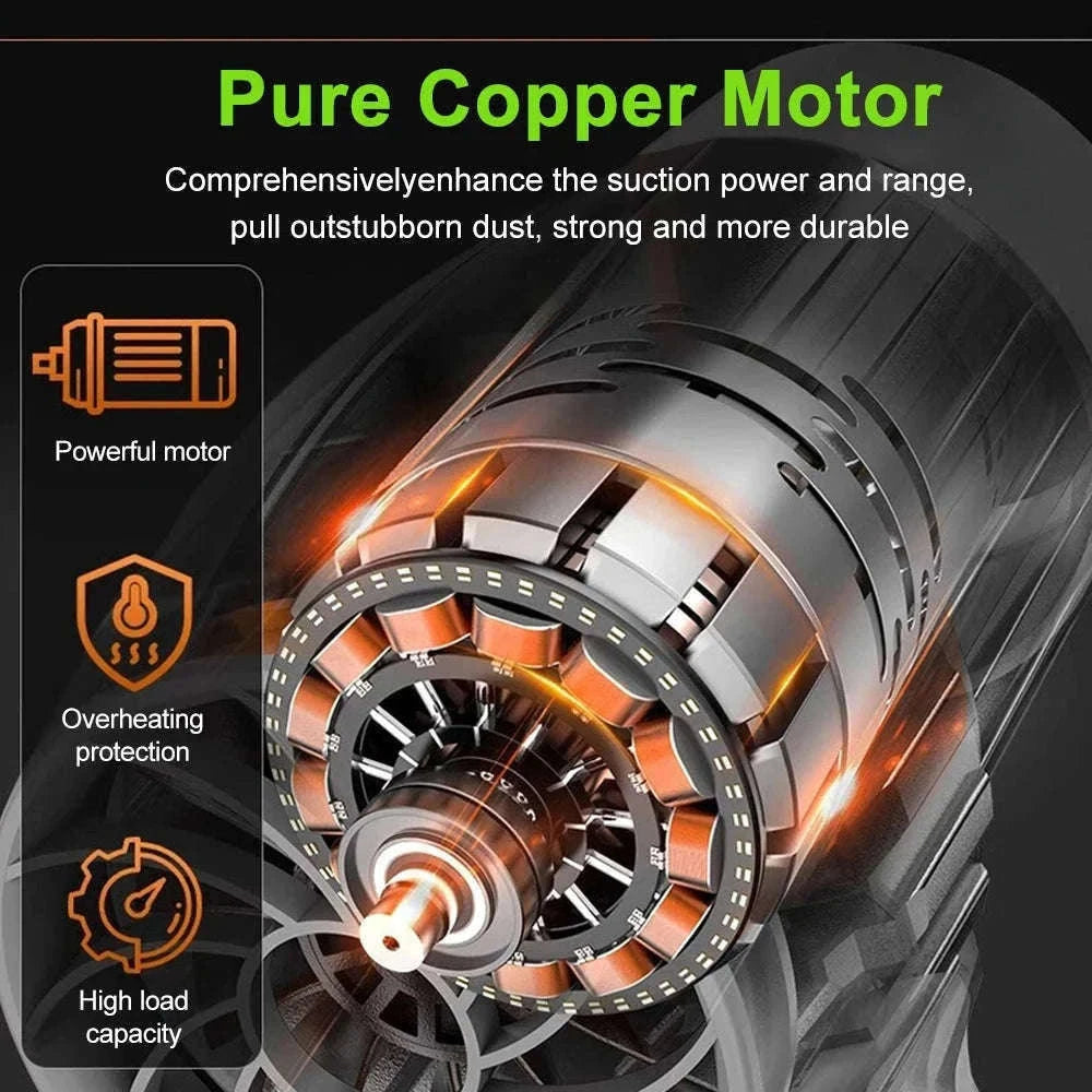 Cordless Turbo Air Blower 21V High-Speed Cleaner for Dust and Leaves-2 Battery / Battery Powered / GERMANY
