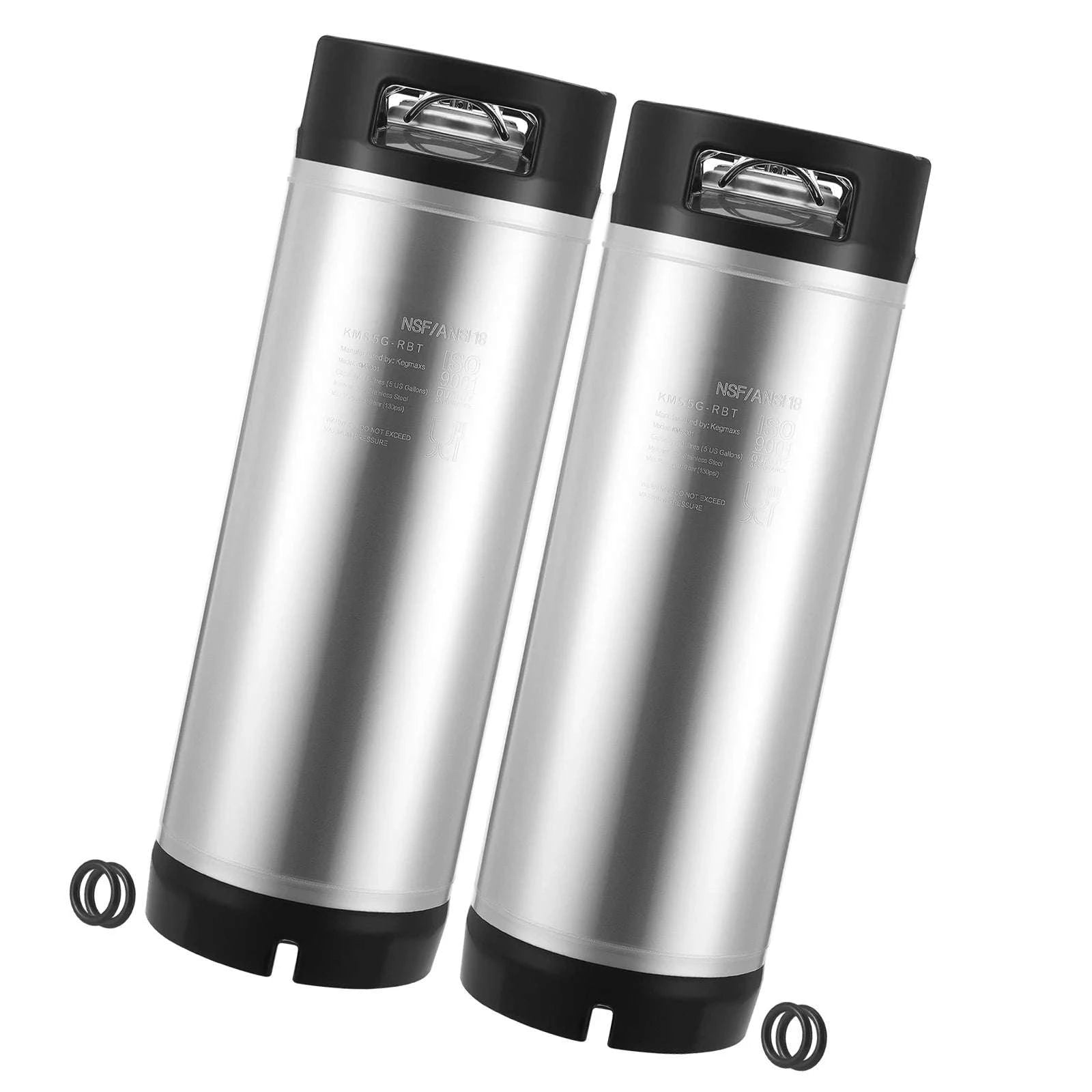 Corny Ball Lock Keg 304 Stainless Steel Cold Brew & Beer Keg-5gal 1pcs / United States