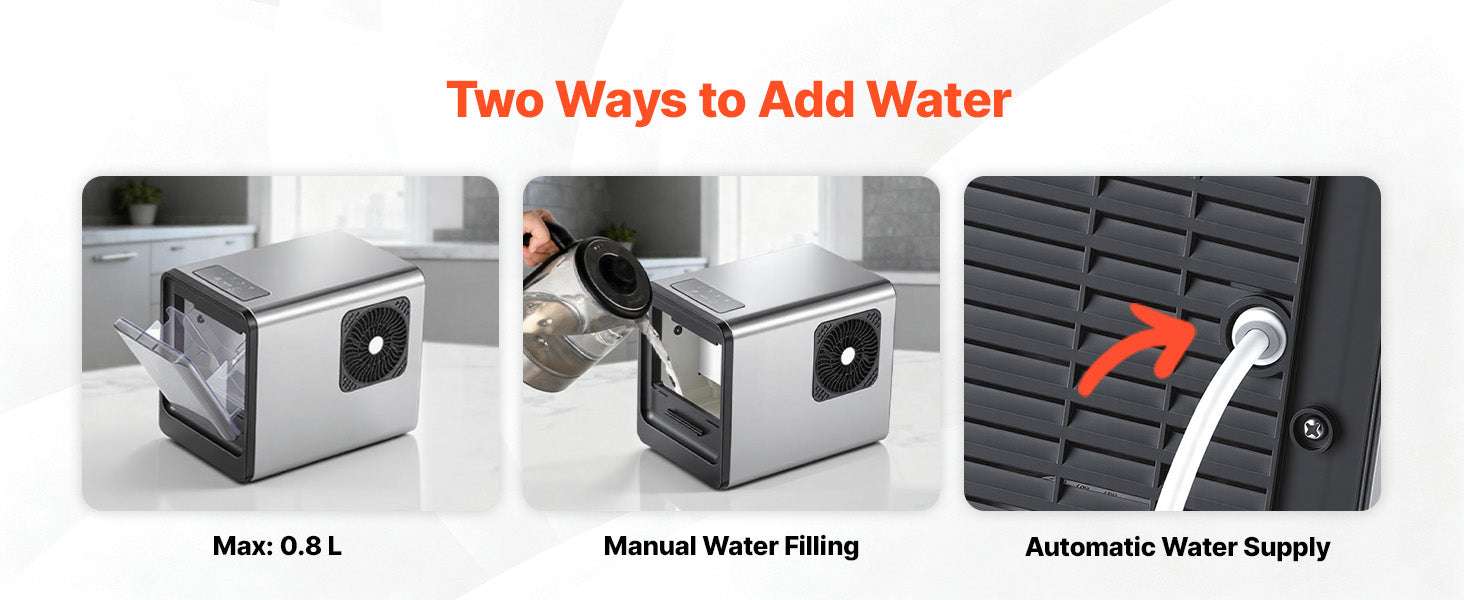 Countertop Nugget Ice Maker 33–44 lbs/Day with Self-Cleaning-33lbs per 24H / United States