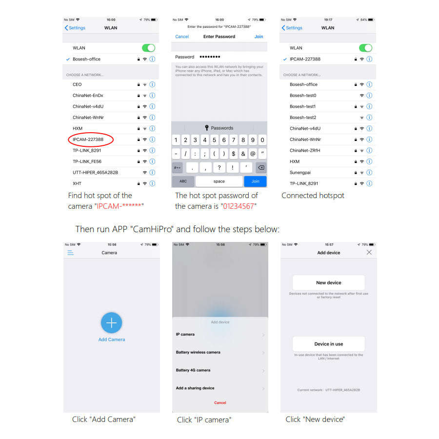 Covert POE WiFi Mini IP Camera with 4K Options-1080P / 2.8mm