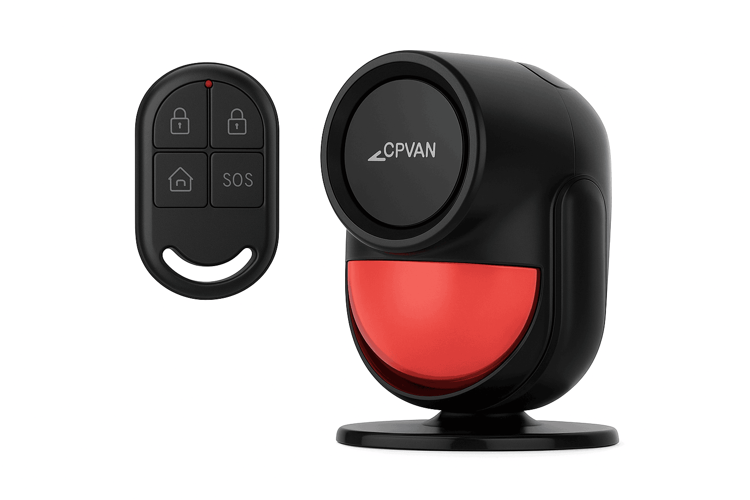 CPVAN Wireless Motion Sensor Alarm with 125dB Siren-set 1 / United States