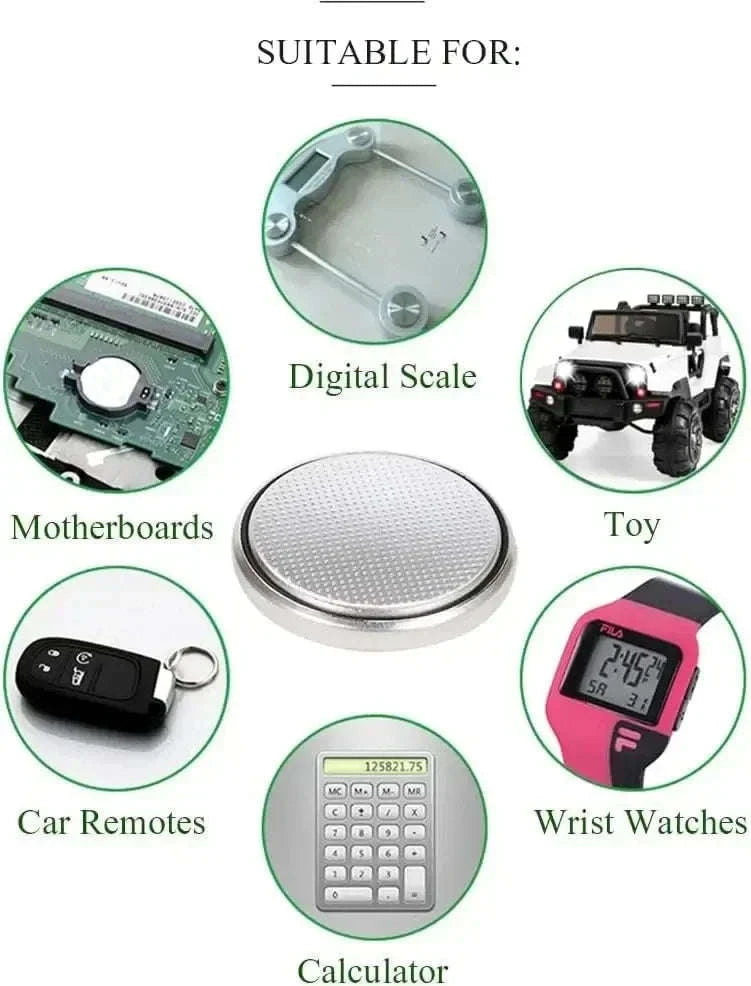 CR1632 3V Lithium Coin Battery for Watches, Remotes & Devices-80PCS CR1632 (GF) KN / United States