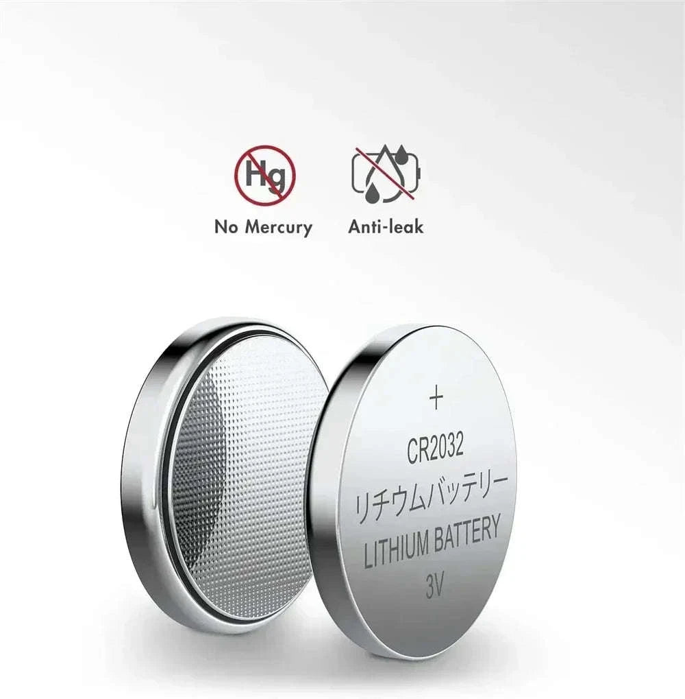 CR2032 3V Button Cell Battery Pack for Remotes, Watches & Electronics-100 PCS CR2032(G) / United States