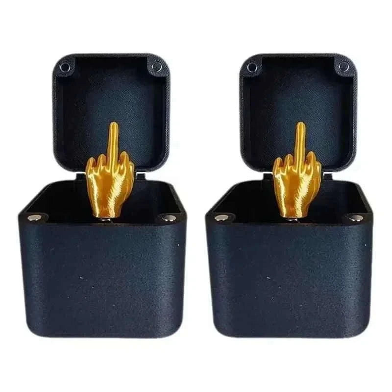 Creative Pop-Up Middle Finger Gift Box-2pcs