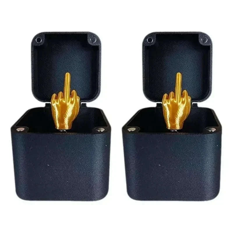 Creative Pop-Up Middle Finger Gift Box Prank Surprise-2pcs