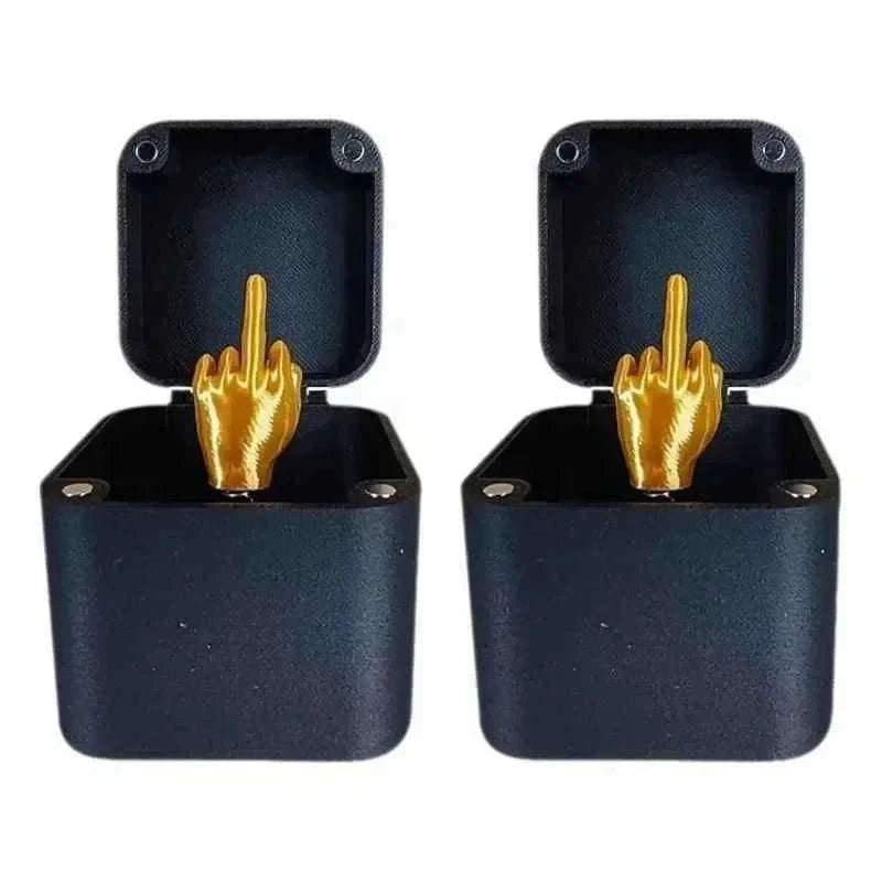 Creative Pop-Up Middle Finger Gift Box Prank Surprise-2pcs