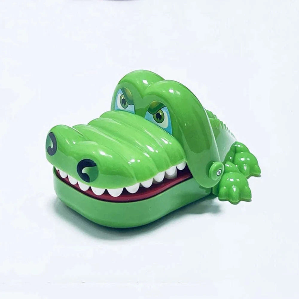 Crocodile Bite Toy Reaction Game-Green / Small