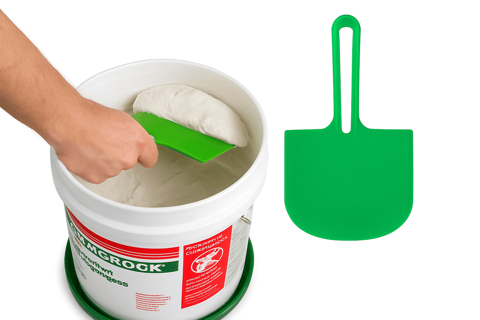 Curved Putty Knife for Drywall Spreading and Scraping-2PCS