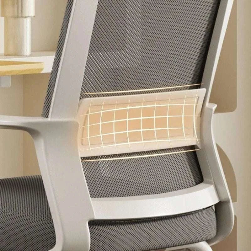 Cushioned Metal Frame Office Chair for Desk, Study, and Dorm Use-B