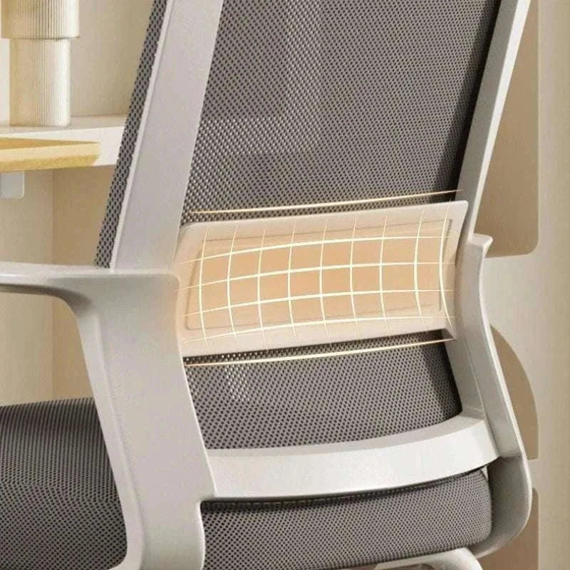 Cushioned Metal Frame Office Chair for Desk, Study, and Dorm Use-B