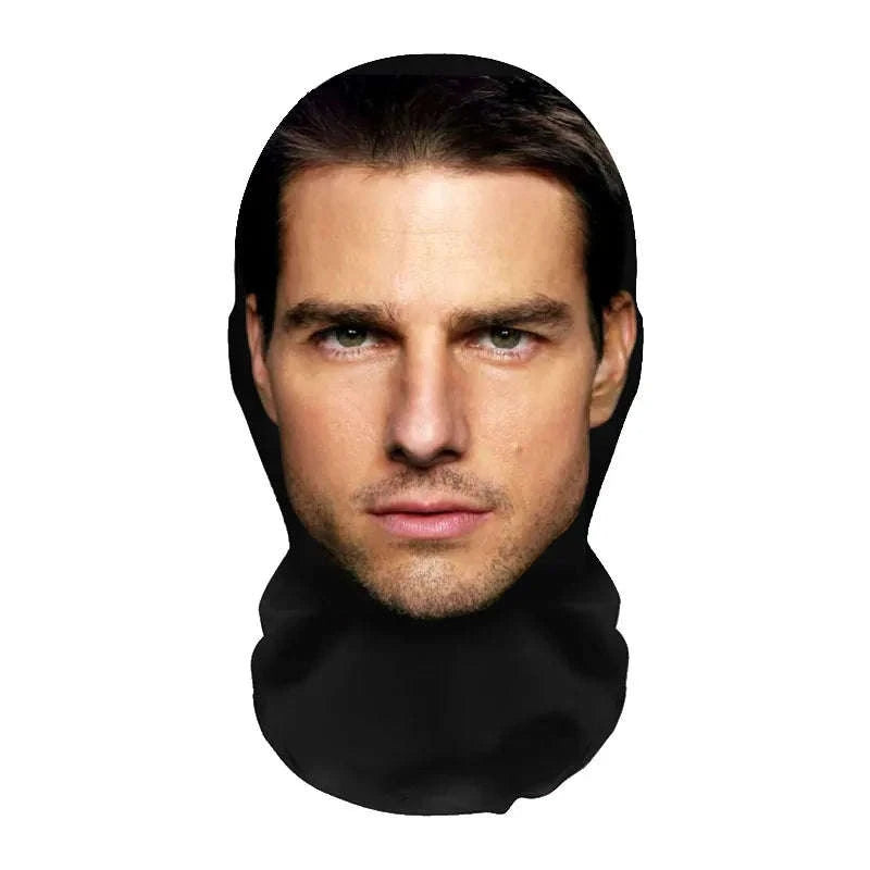 Custom 3D Printed Full Face Mask for Parties, Cosplay & Halloween-NoA14