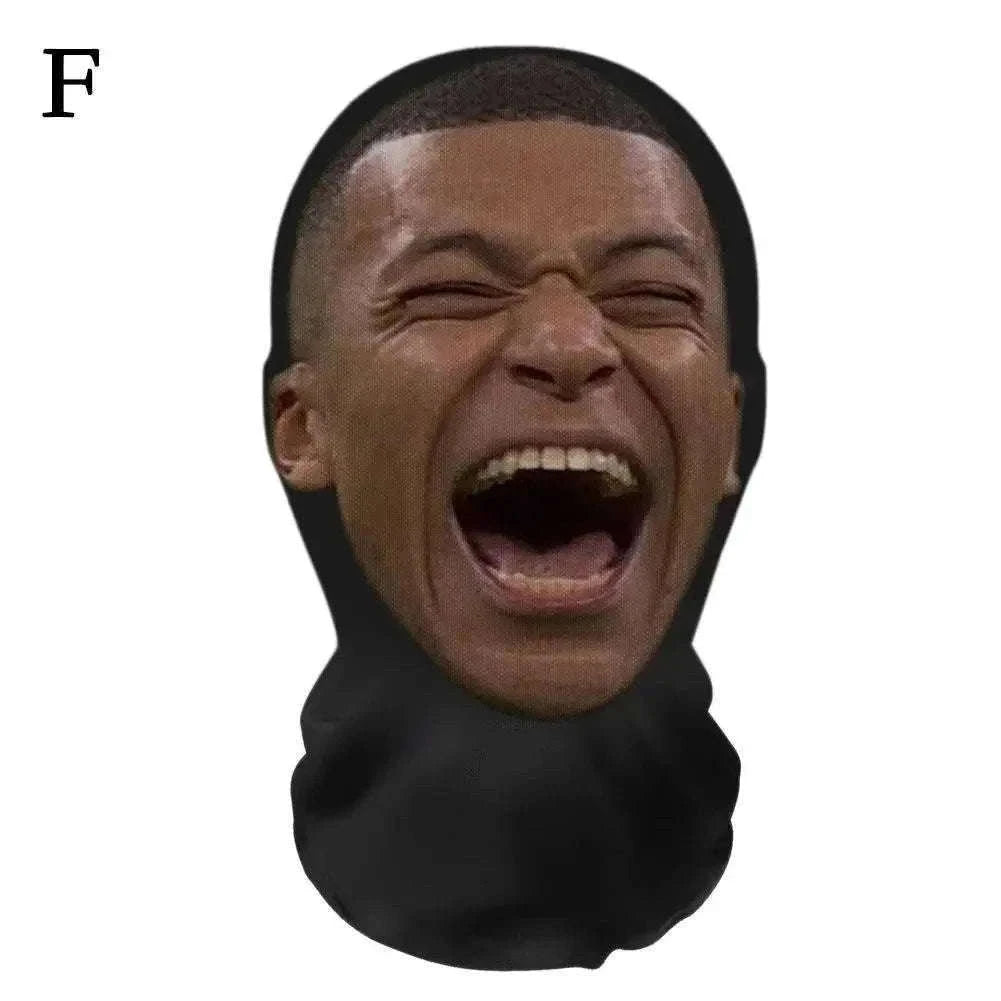 Custom 3D Printed Full Face Mask for Parties, Cosplay & Halloween-NoA14