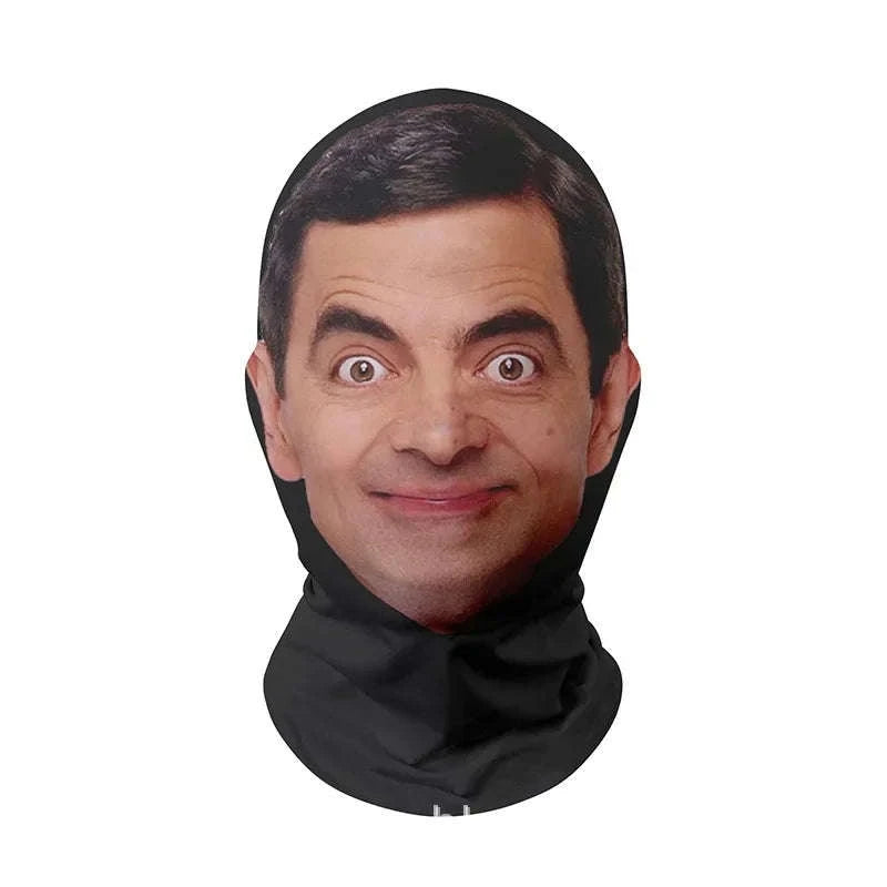 Custom 3D Printed Full Face Mask for Parties, Cosplay & Halloween-NoA14