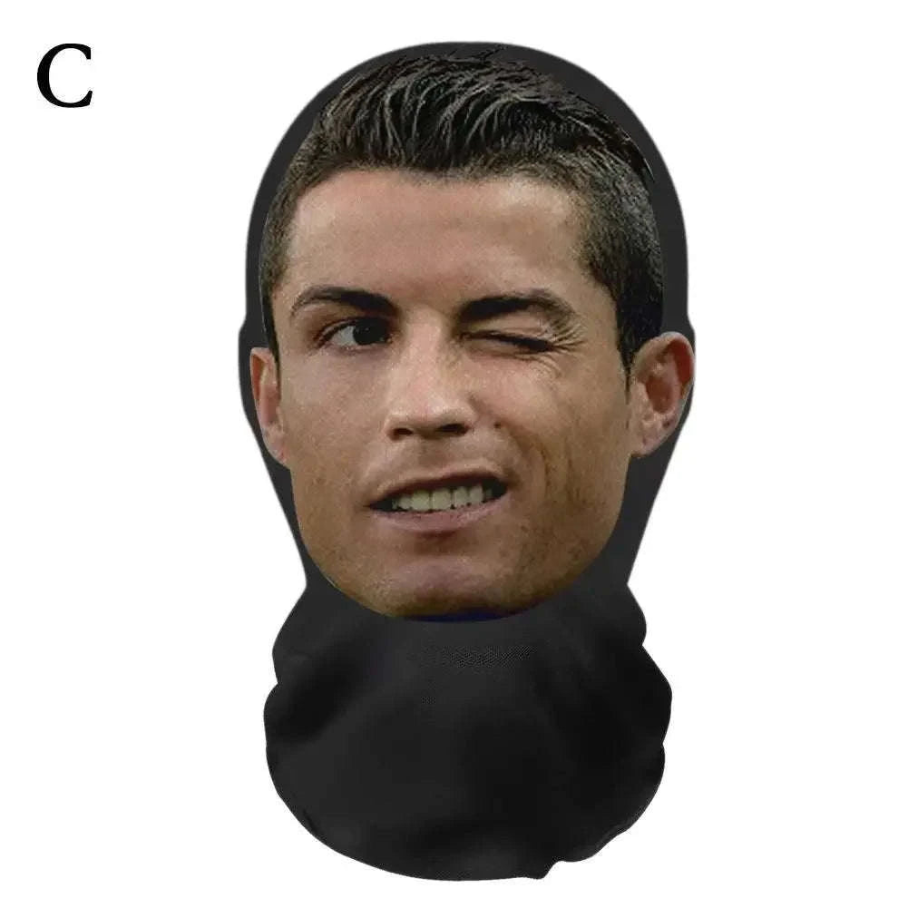Custom 3D Printed Full Face Mask for Parties, Cosplay & Halloween-NoA14