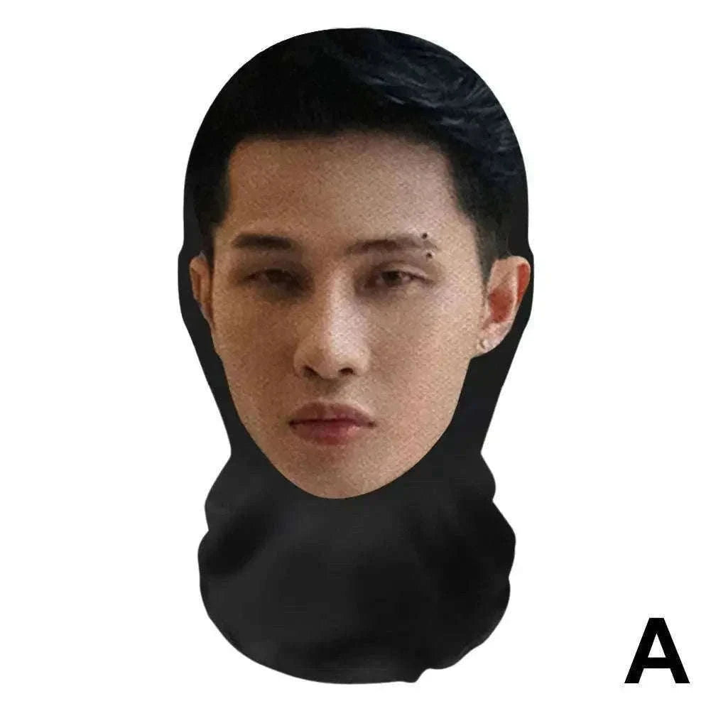 Custom 3D Printed Full Face Mask for Parties, Cosplay & Halloween-NoA14