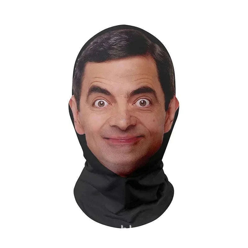 Custom 3D Printed Full Face Mask for Parties, Cosplay & Halloween-NoA14