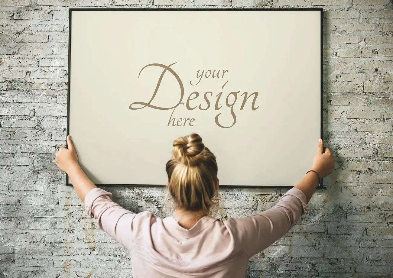 Custom Canvas Painting Set with Ring Hanging Kit-Default Title