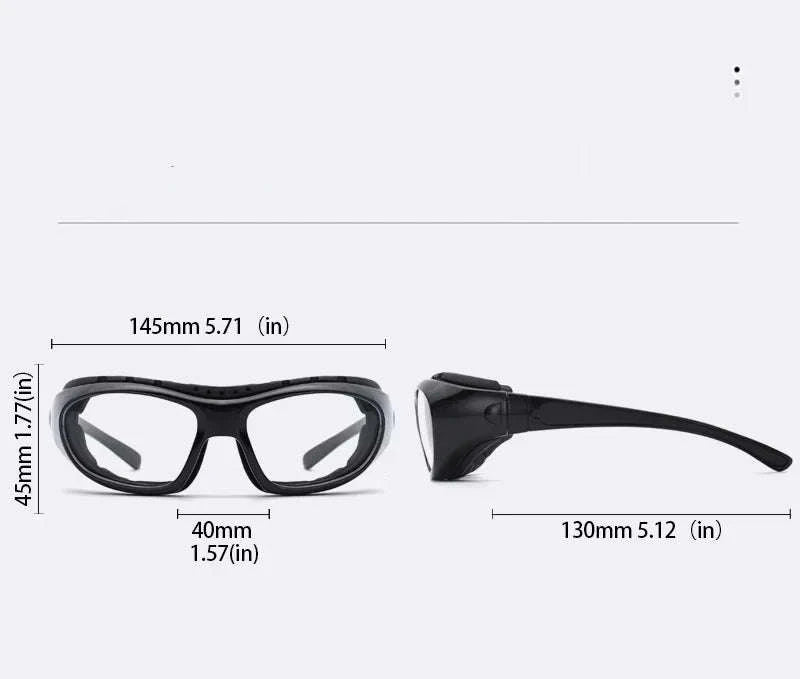 Customizable Basketball Sports Goggles for Active Play-Gray / myopia -400