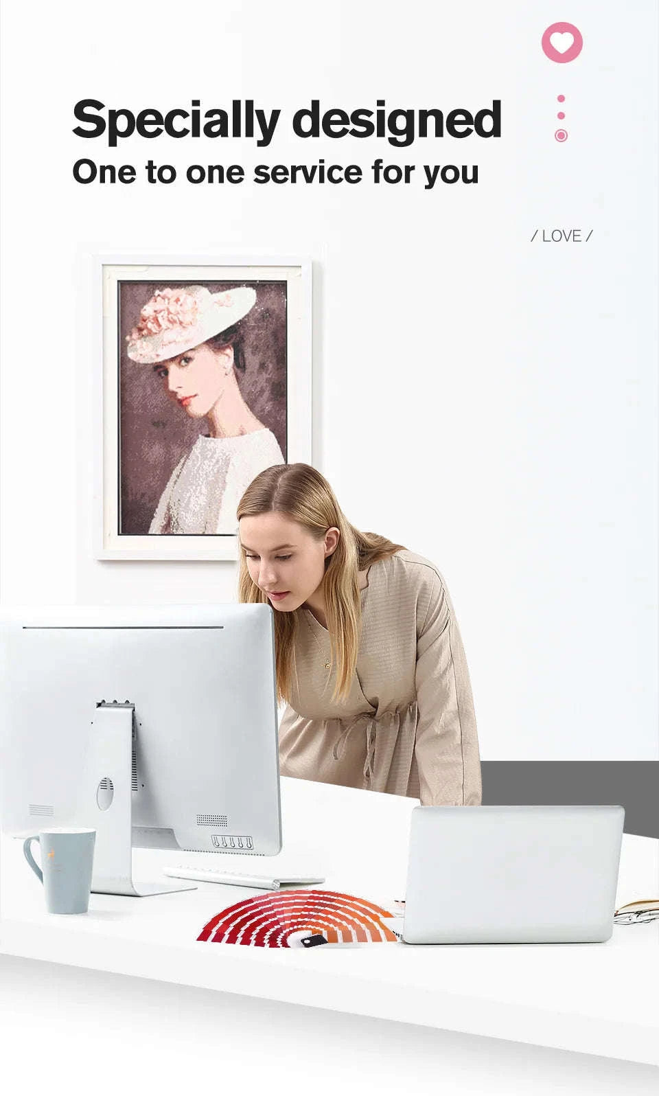 Customizable Diamond Mosaic With Your Own Photo-Full Round / 25x25cm