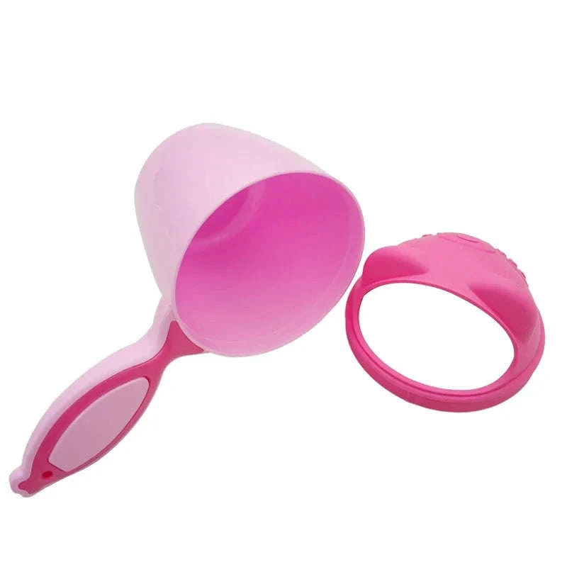 Cute Cartoon Baby Bath Cup-Pink