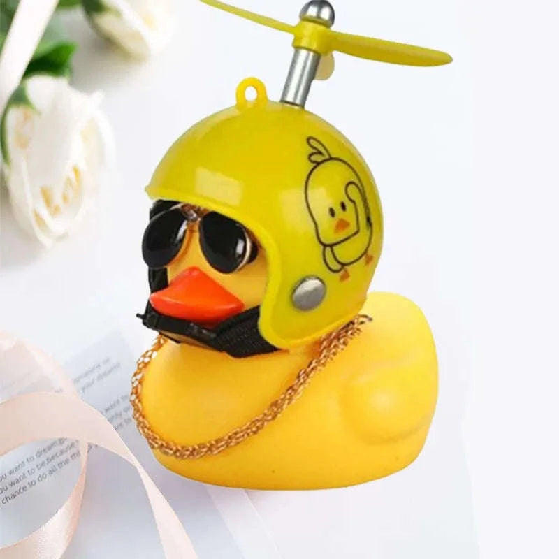 Cute Helmet Duck Car Decoration-Type14