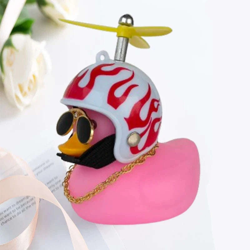 Cute Helmet Duck Car Decoration-Type14