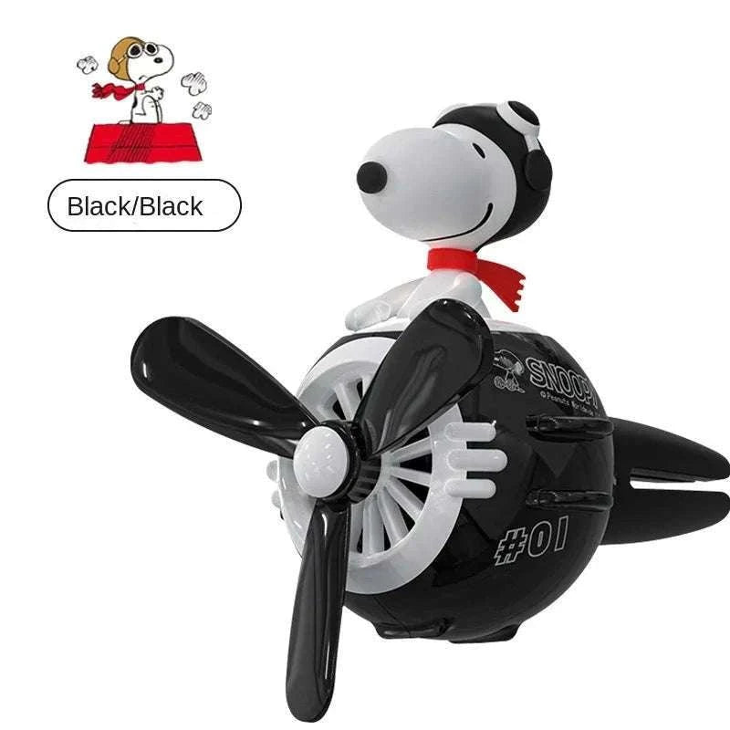 Cute Snoopy Anime Car Air Freshener Aromatherapy Clip-B-Ocean flavor