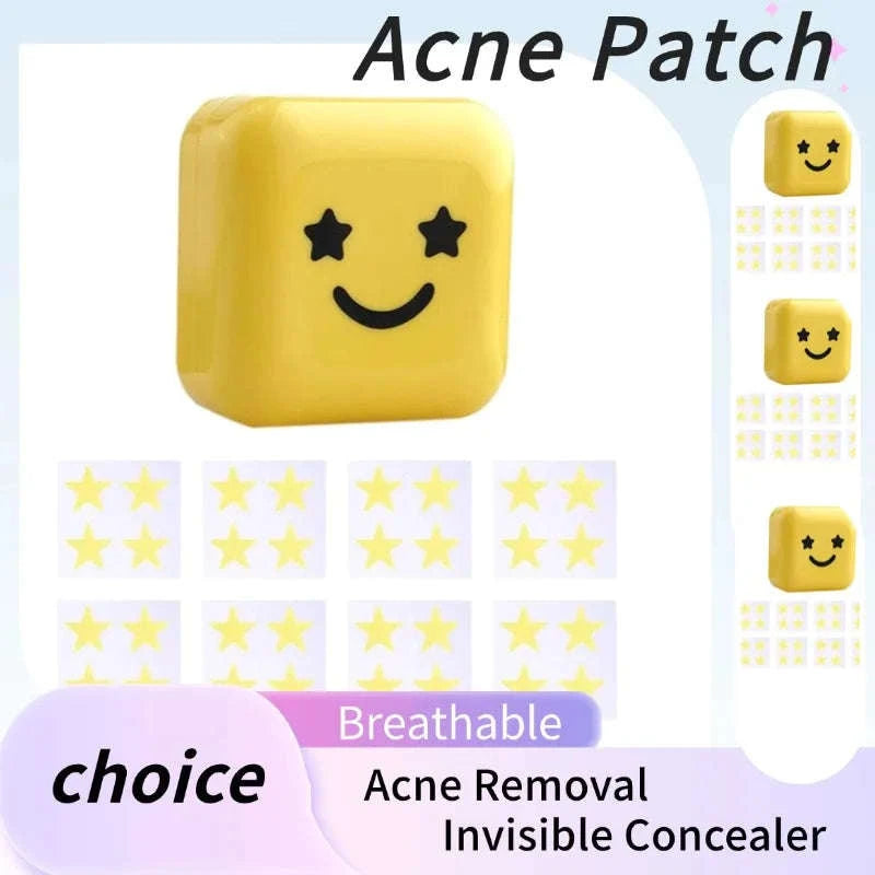 Cute Star-Shaped Hydrocolloid Acne Patches-360pcs / CHINA