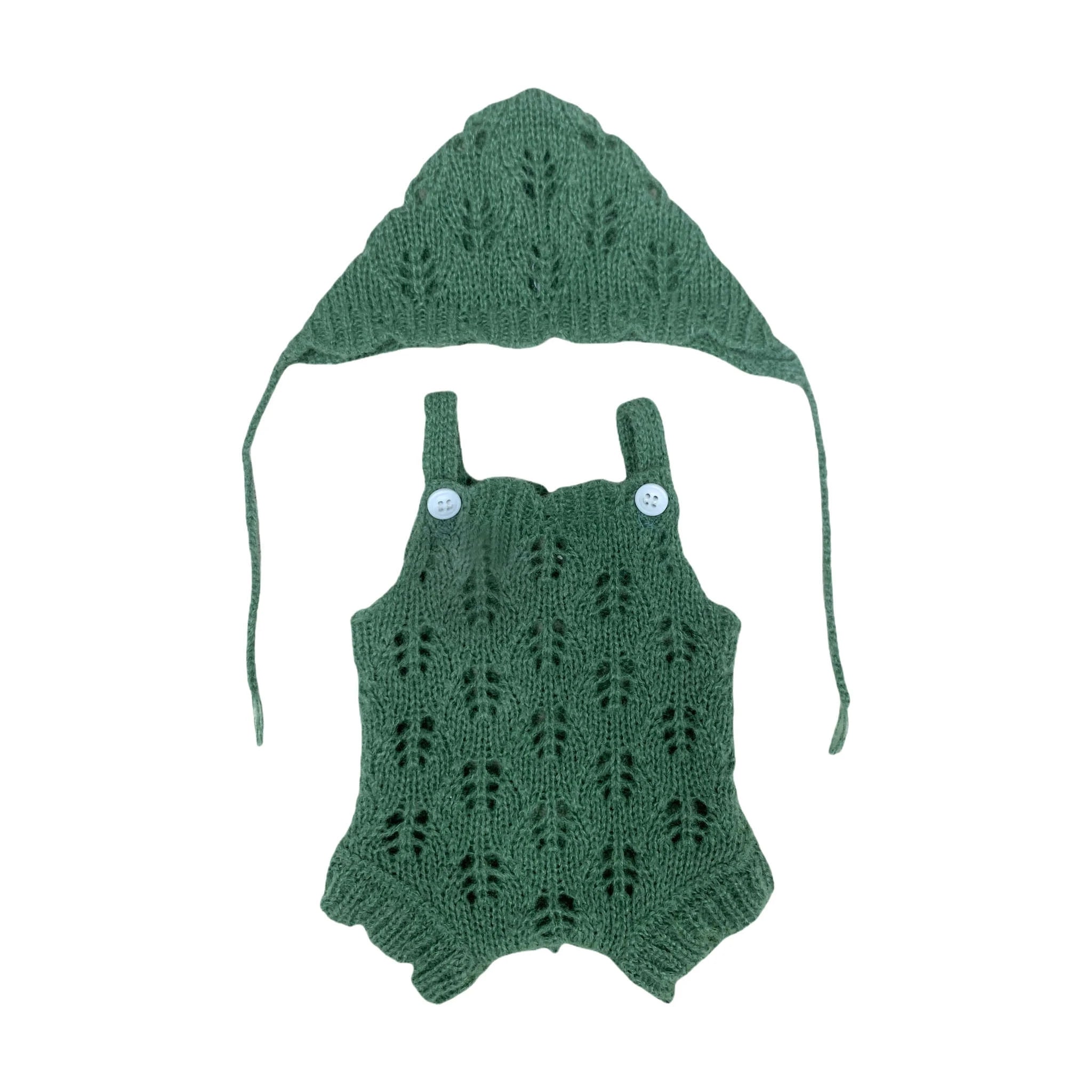 Cutest Sweater Outfits for 10–12 Inch Reborn Dolls-Green