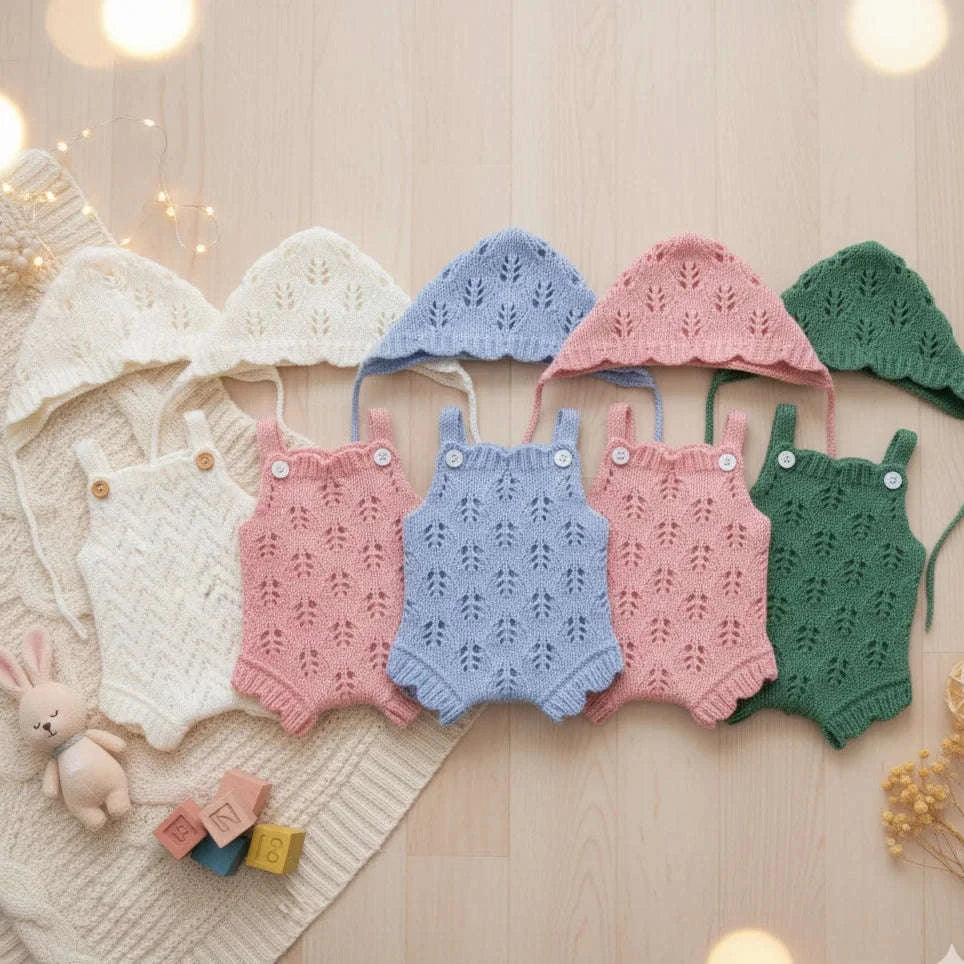 Cutest Sweater Outfits for 10–12 Inch Reborn Dolls-Green