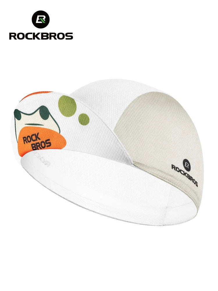 Cycling Cap with Sweat-Absorbent Mesh & Foldable Brim-18240010005