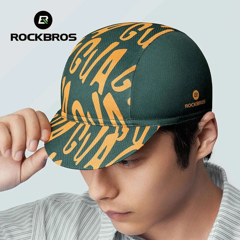 Cycling Cap with Sweat-Absorbent Mesh & Foldable Brim-18240010005