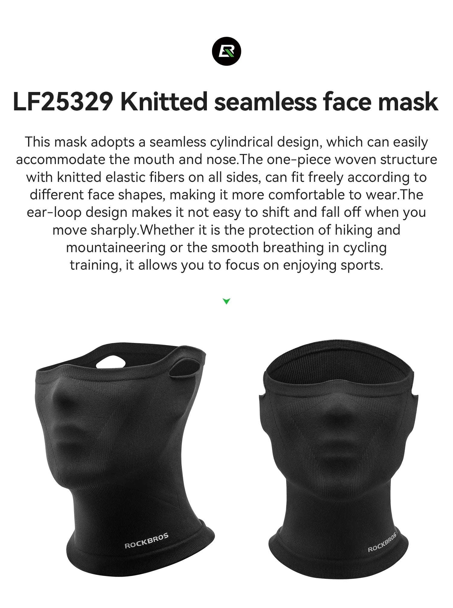 Cycling Face Mask Bandana Warmer for Outdoor Use-LF25329 / One Size