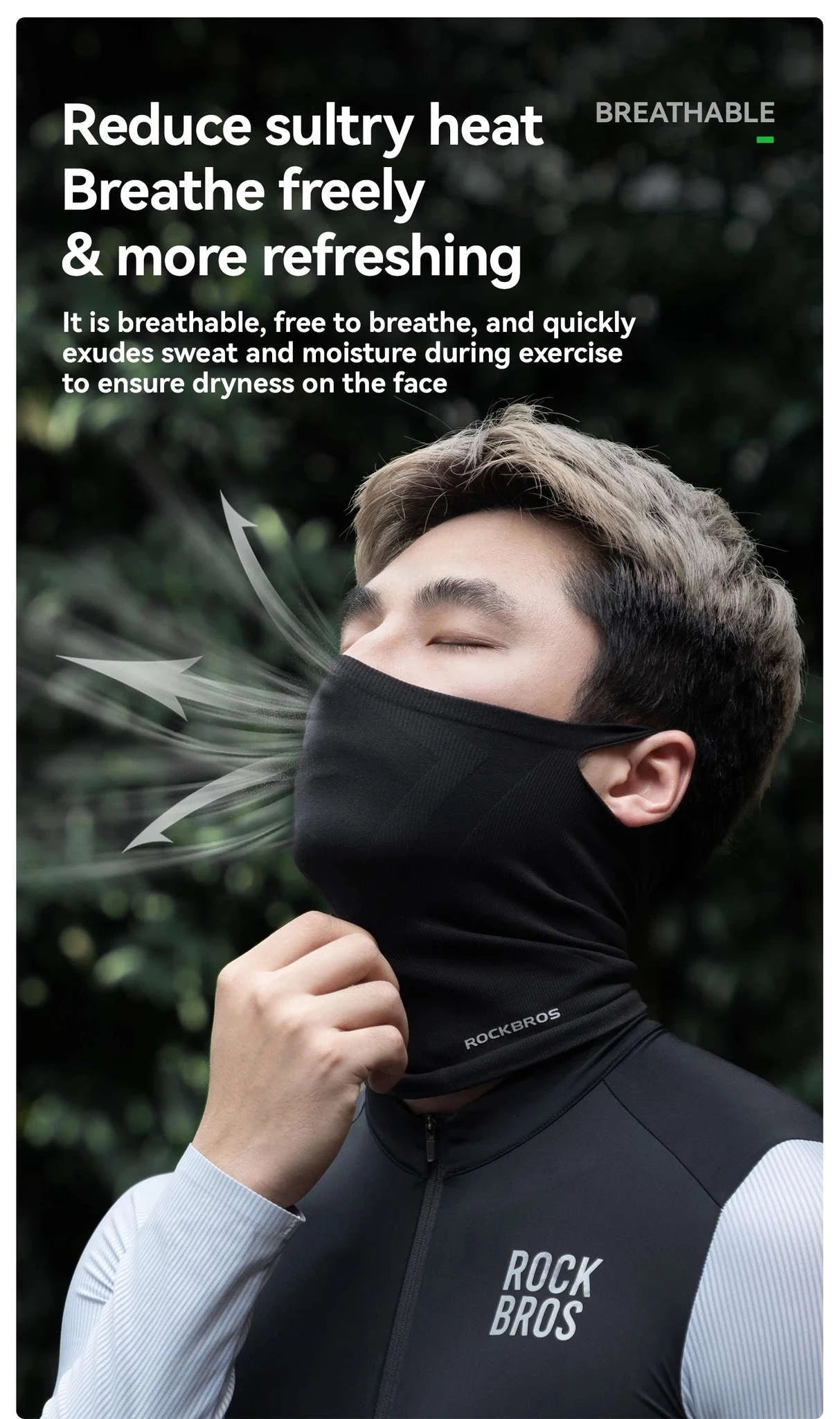 Cycling Face Mask Bandana Warmer for Outdoor Use-LF25329 / One Size