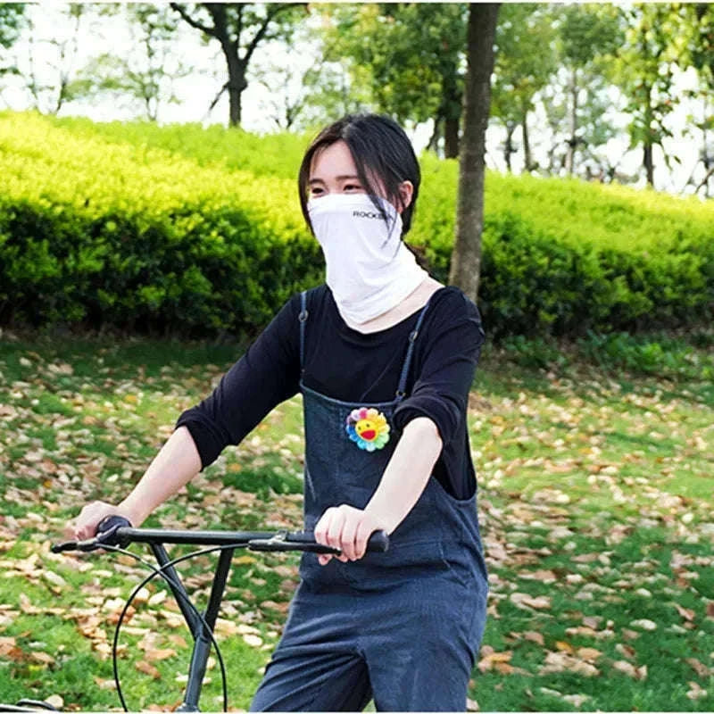 Cycling Face Mask Scarf with UV Protection Breathable Bandana-WB-001B