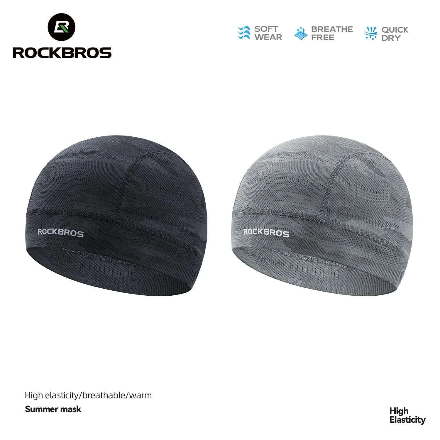 Cycling Head Cover Inner Cap for Helmet Comfort-LF260132-BK 1pcs