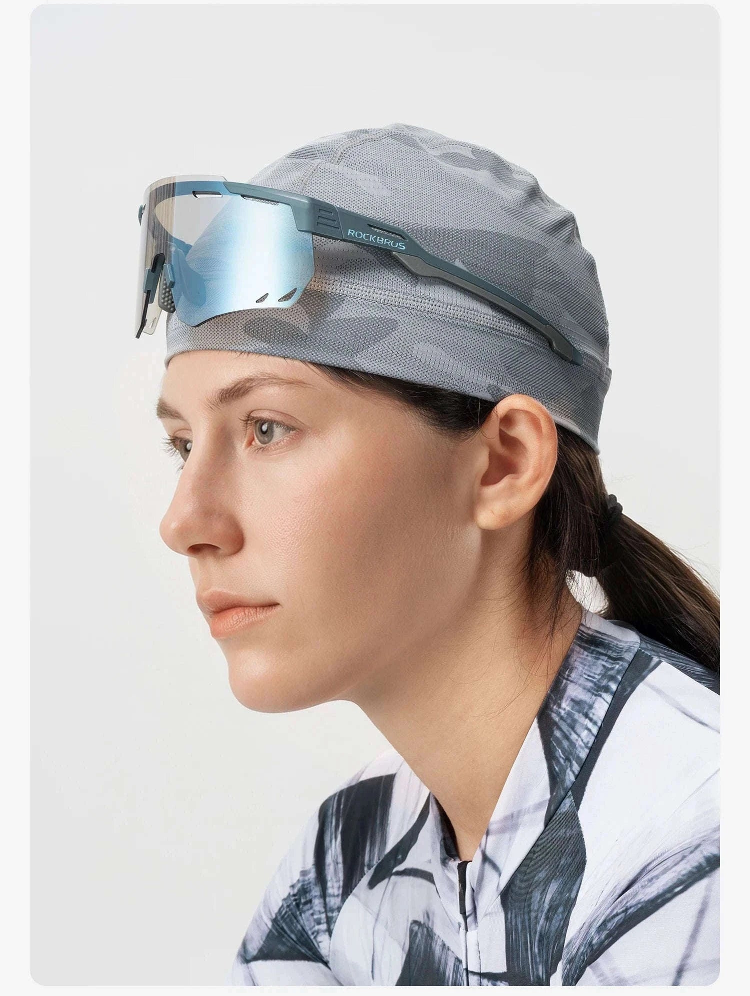 Cycling Head Cover Inner Cap for Helmet Comfort-LF260132-BK 1pcs