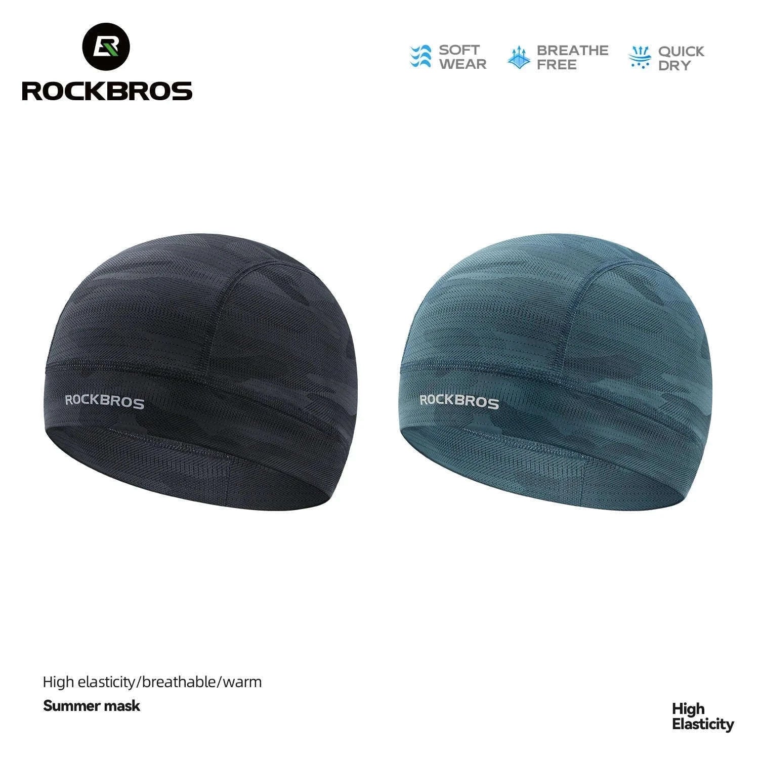 Cycling Head Cover Inner Cap for Helmet Comfort-LF260132-BK 1pcs