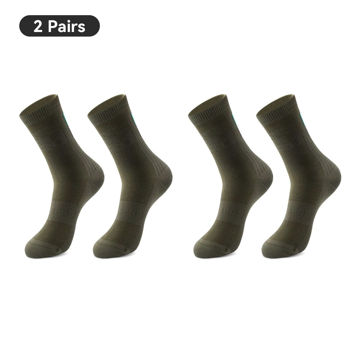 Cycling Socks Knee-High Breathable Stretch Sport Socks-2pairs 490068 / S(EUR 35-38)