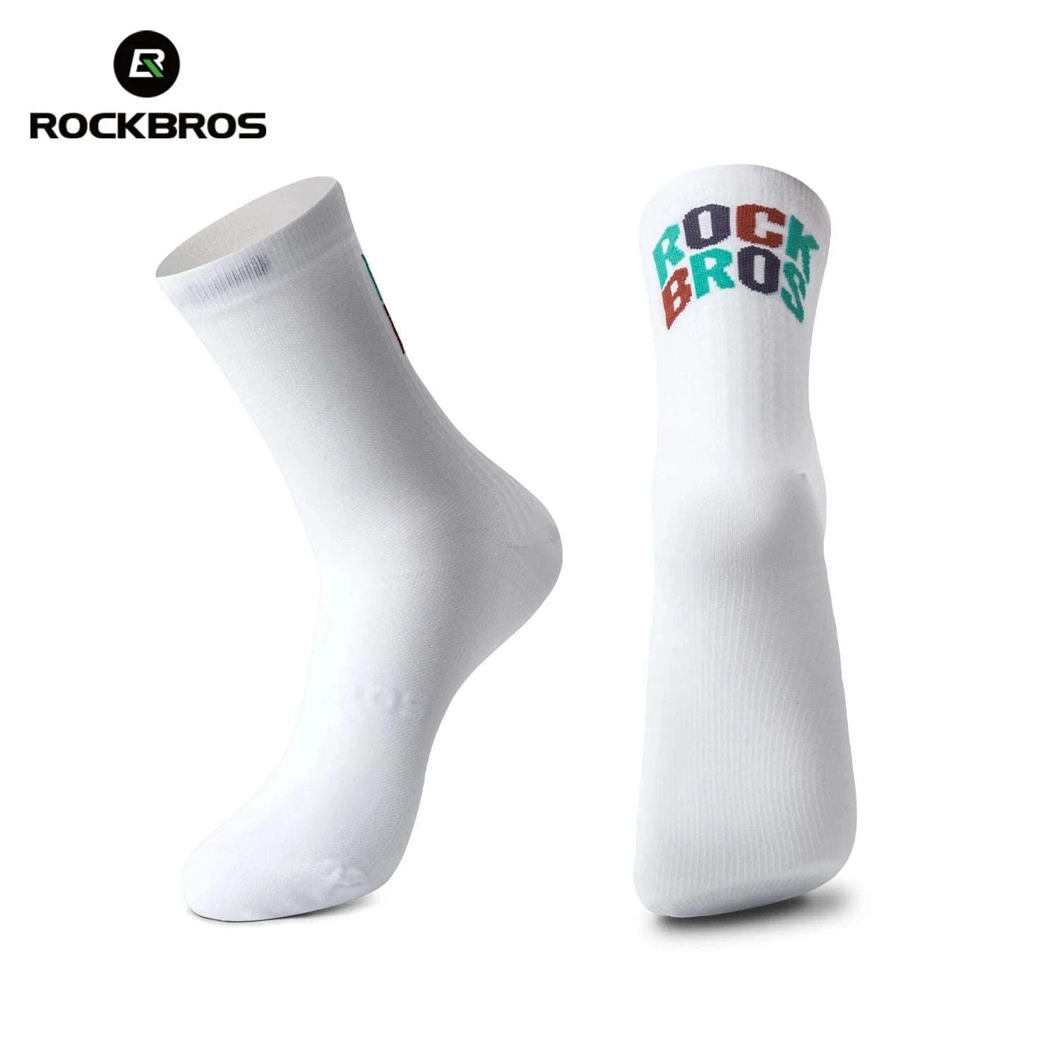 Cycling Socks Knee-High Breathable Stretch Sport Socks-2pairs 490068 / S(EUR 35-38)