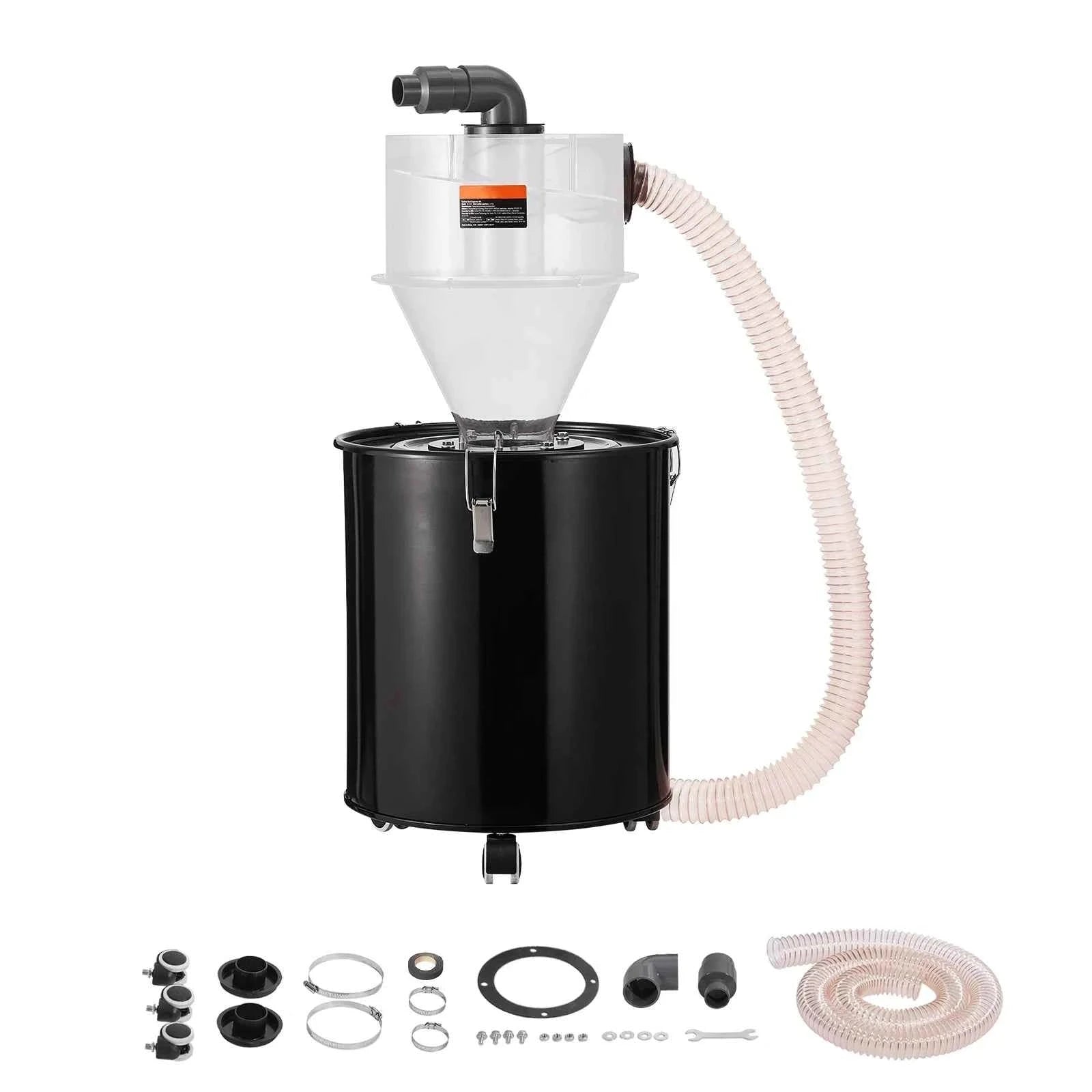 Cyclone Dust Separator with Metal Tank and Hose-transparent / Australia